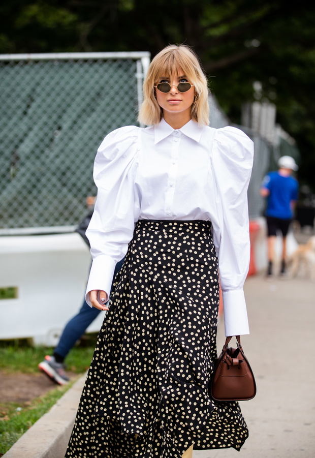 Street Style - New York Fashion Week September 2019 - Day 4