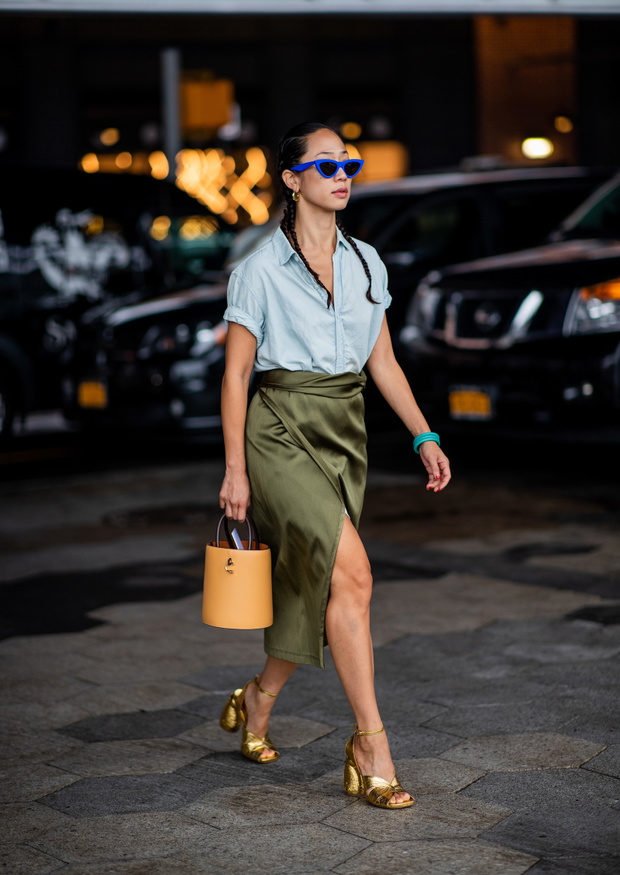 Street Style - New York Fashion Week September 2018 - Day 8