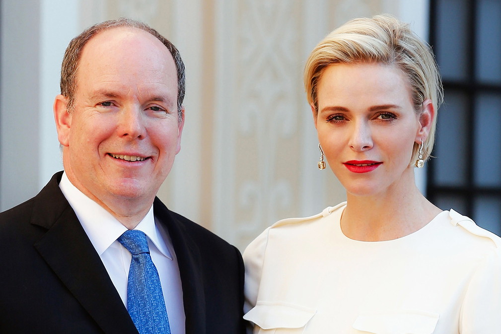 Księżna Charlene, książę Albert, monakijska rodzina królewska