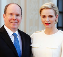 Księżna Charlene, książę Albert, monakijska rodzina królewska