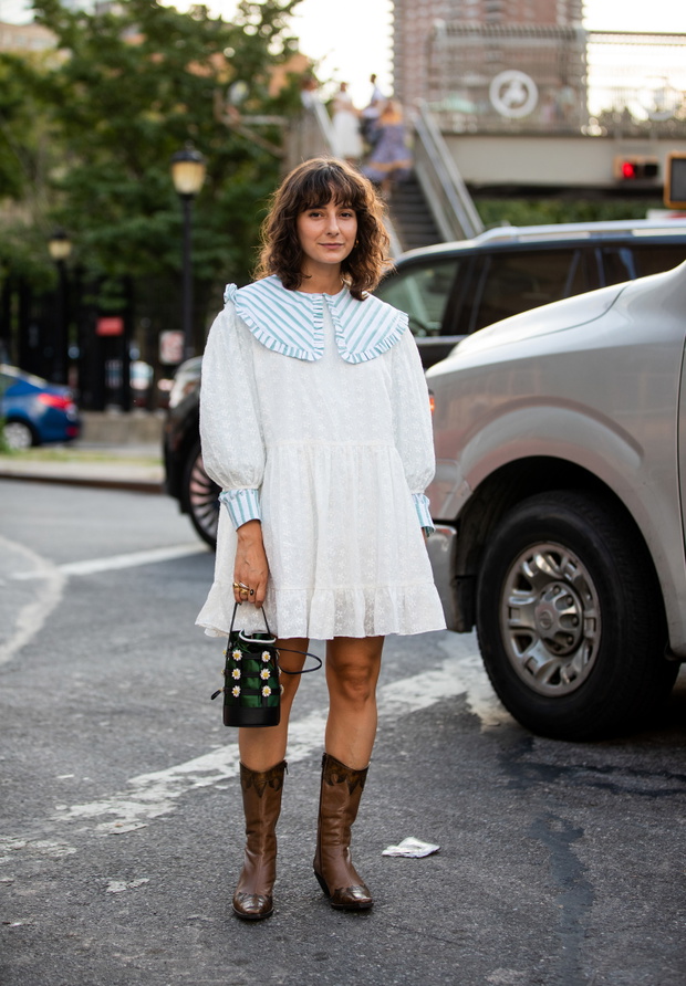 Street Style - New York Fashion Week September 2019 - Day 5