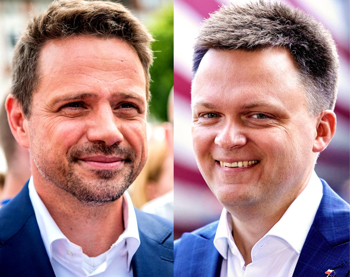 Rafał Trzaskowski, Szymon Hołownia