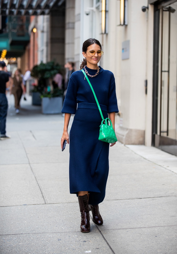 Street Style - New York Fashion Week September 2019 - Day 4