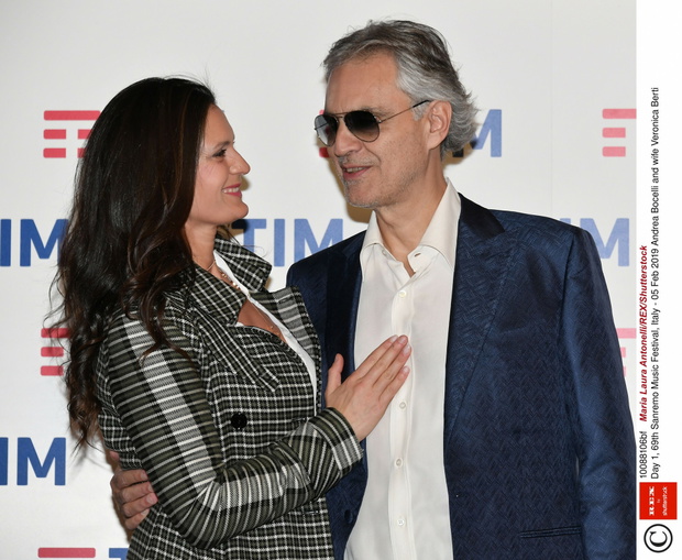 Andrea Bocelli na Festiwalu w Sanremo