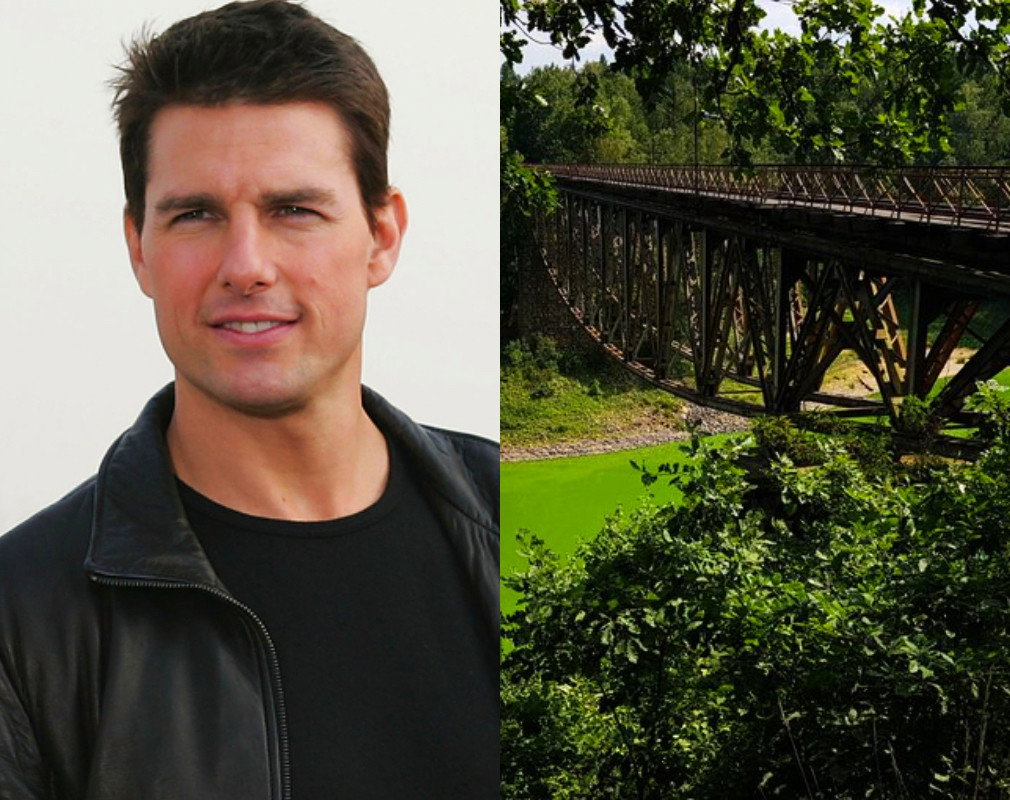 Tom Cruise, most nad Jeziorem Pilchowickim