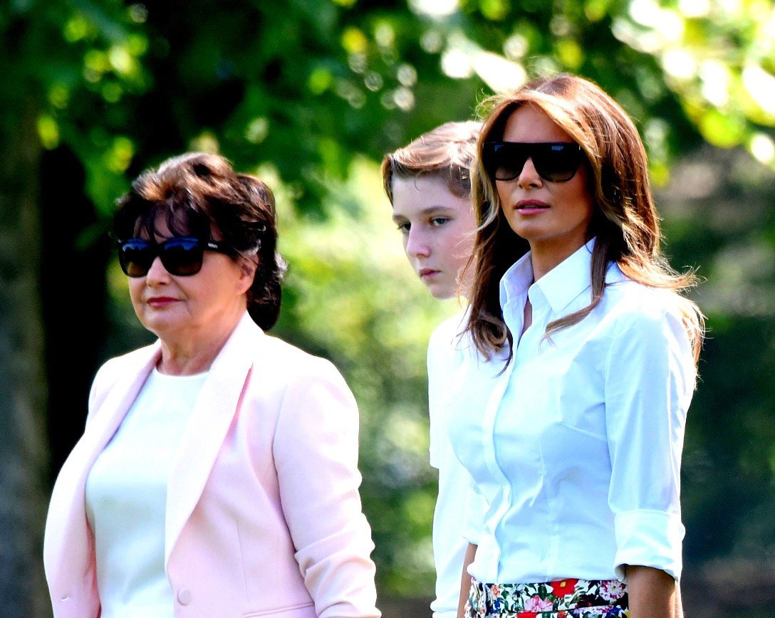 Melania Trump, Amalija Knavs