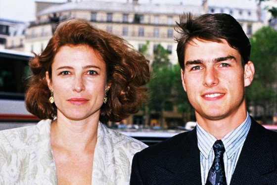 Tom Cruise i Mimi Rogers, 1987
