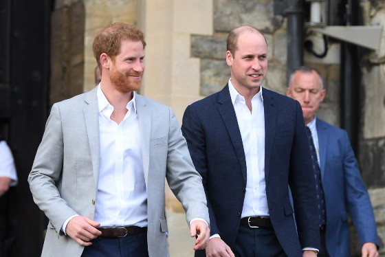 Książę Harry i książę William