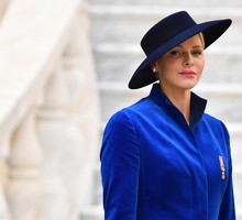 Księżna Charlene, monakijska rodzina królewska