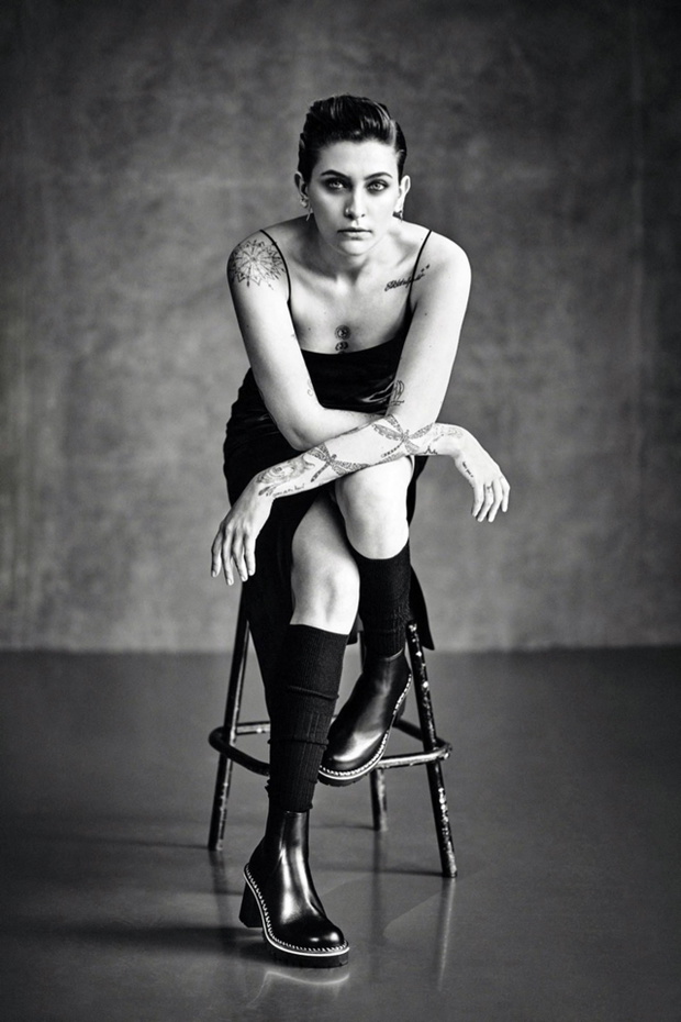 Paris Jackson pose pour la nouvelle campagne de la marque italienne de chaussures AGL
