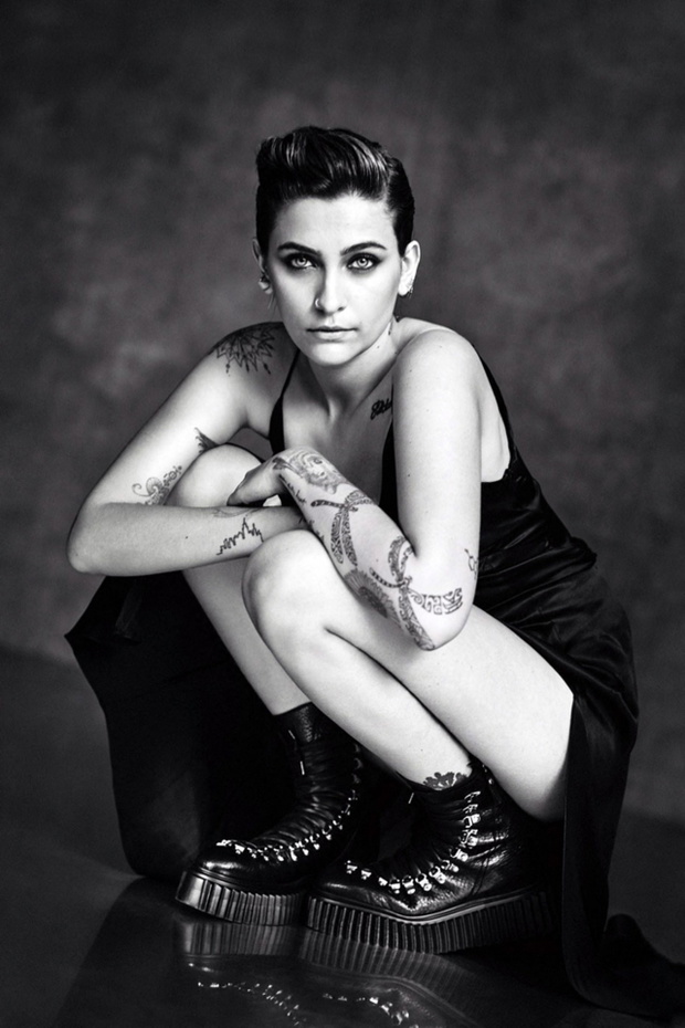 Paris Jackson pose pour la nouvelle campagne de la marque italienne de chaussures AGL