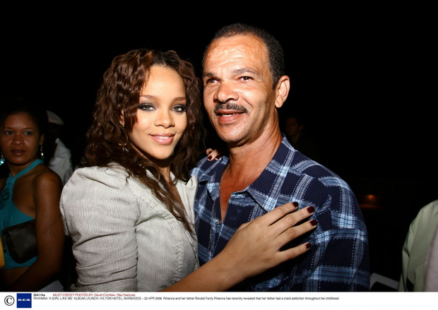 Rihanna z ojcem
