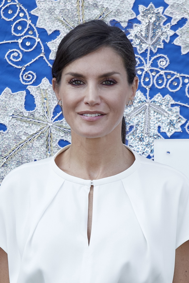 Queen Letizia of Spain Opens The School Course in Torrejoncillo