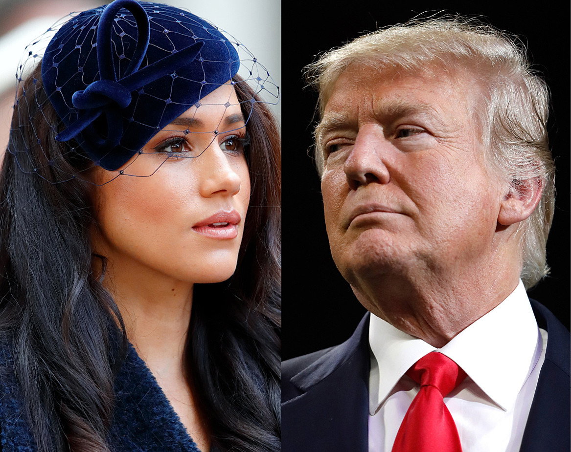 Księżna Meghan, Donald Trump