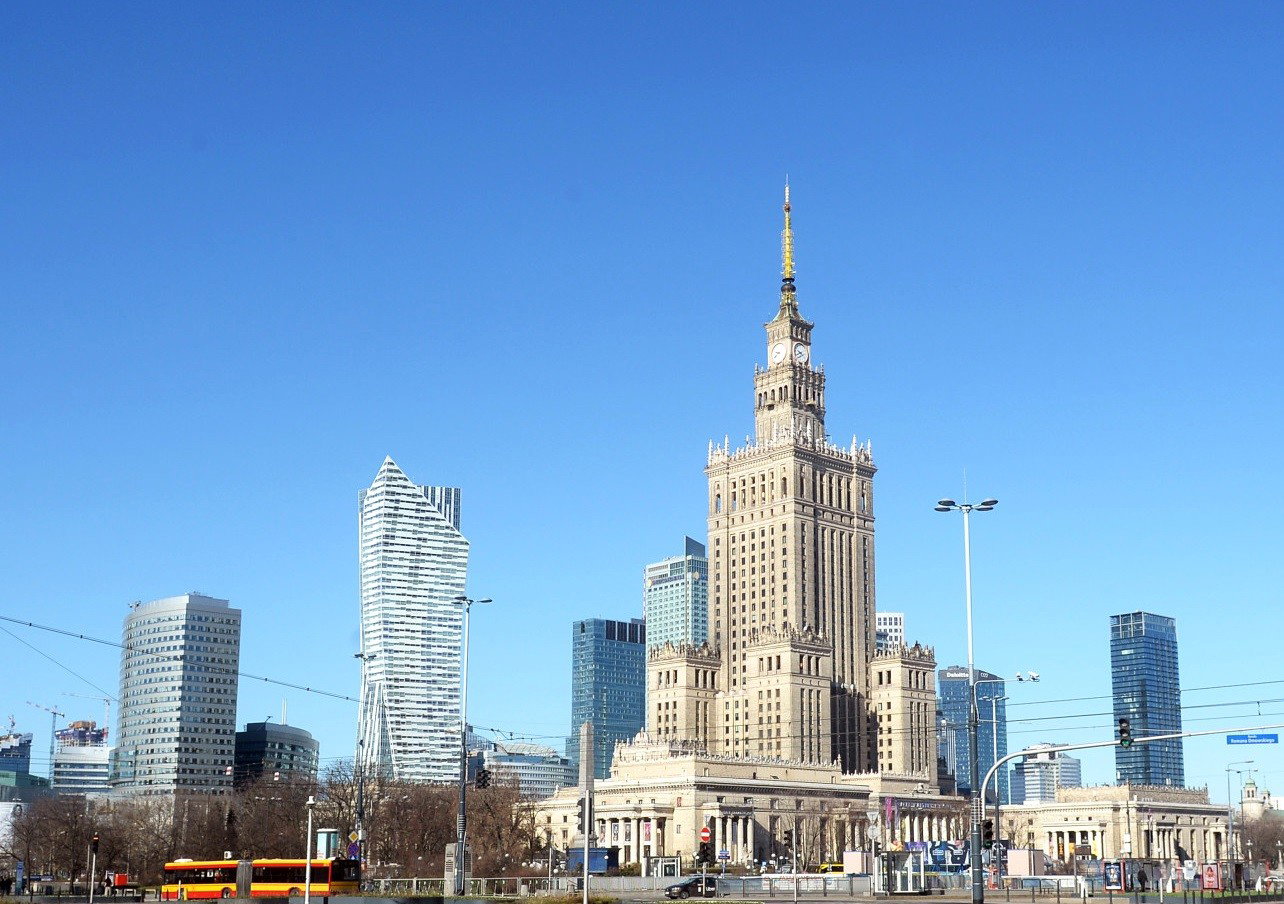 opustoszała Warszawa, epidemia, koronawirus, marzec 2020