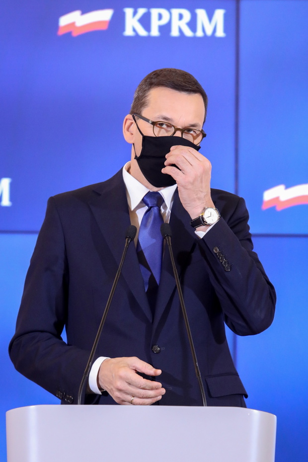 Konferencja premiera oraz ministra rolnictwa i rozwoju wsi