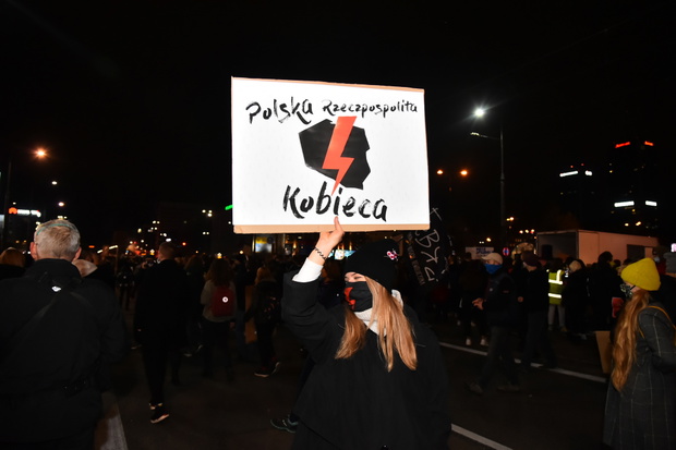 Na Warszaw? - dziewi?ty dzie? Strajku Kobiet