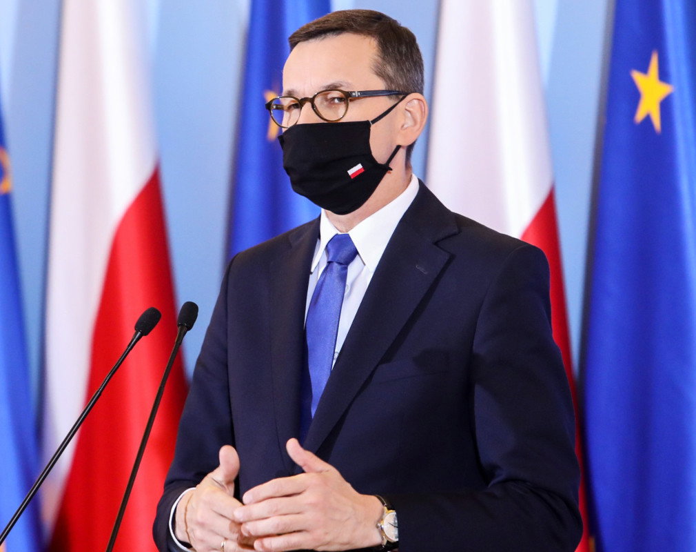 Mateusz Morawiecki, konferencja premiera