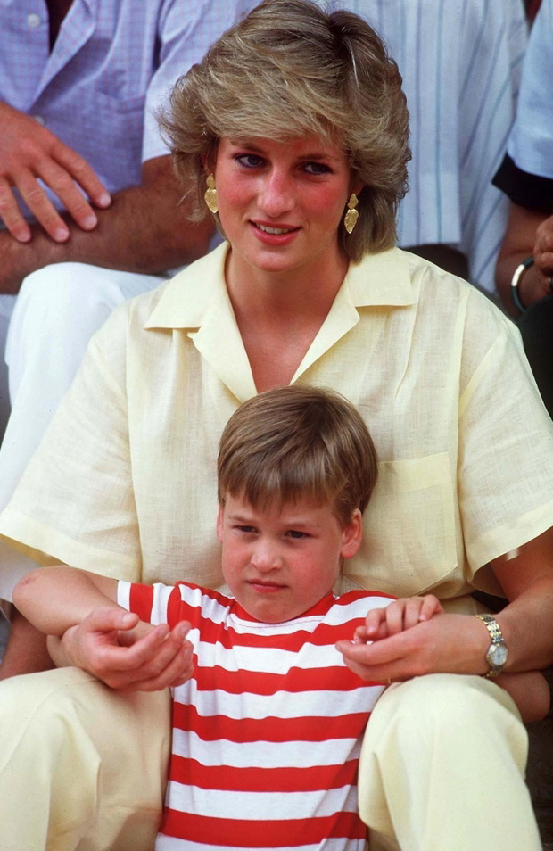 PRINCESS DIANA AND PRINCE WILLIAM