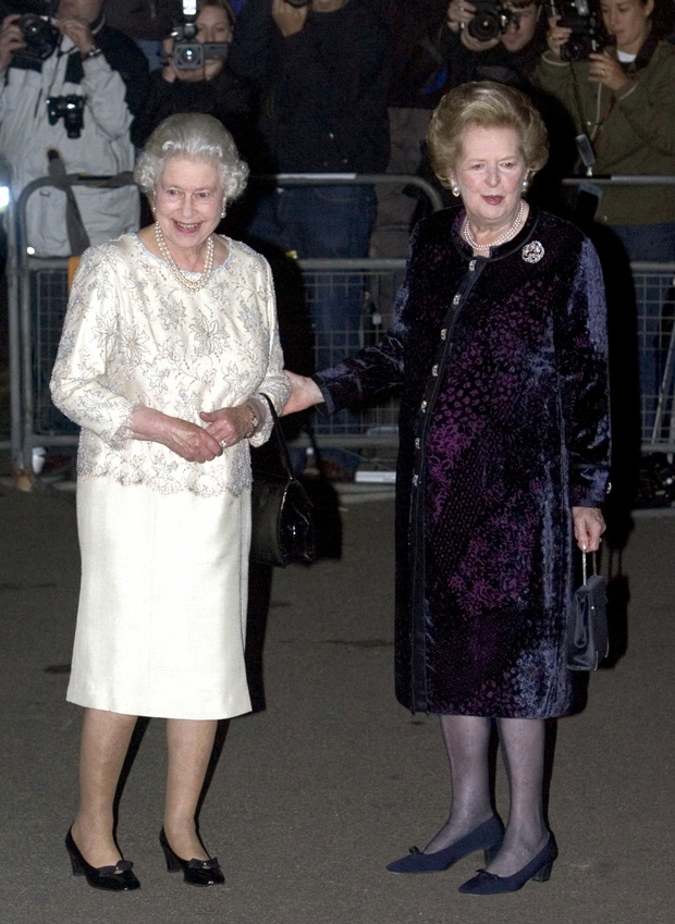 Margaret Thatcher'S 80Th Birthday Party In London