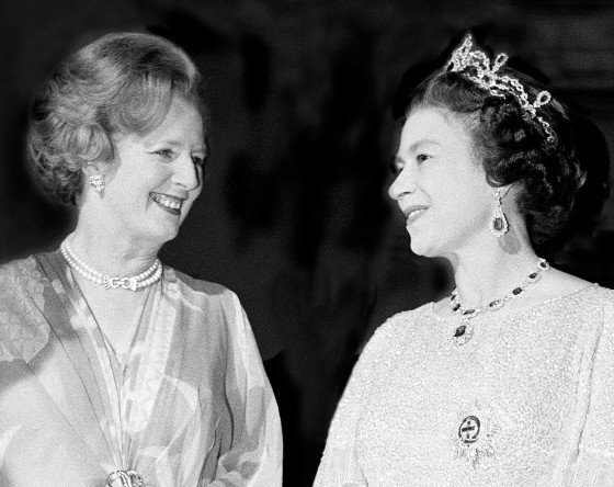 królowa Elżbieta II, Margaret Thatcher