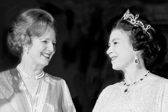 królowa Elżbieta II, Margaret Thatcher