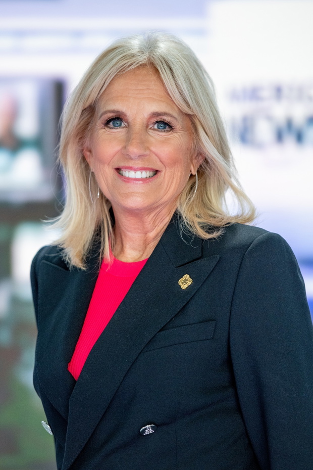 Jill Biden Visits "America's Newsroom"