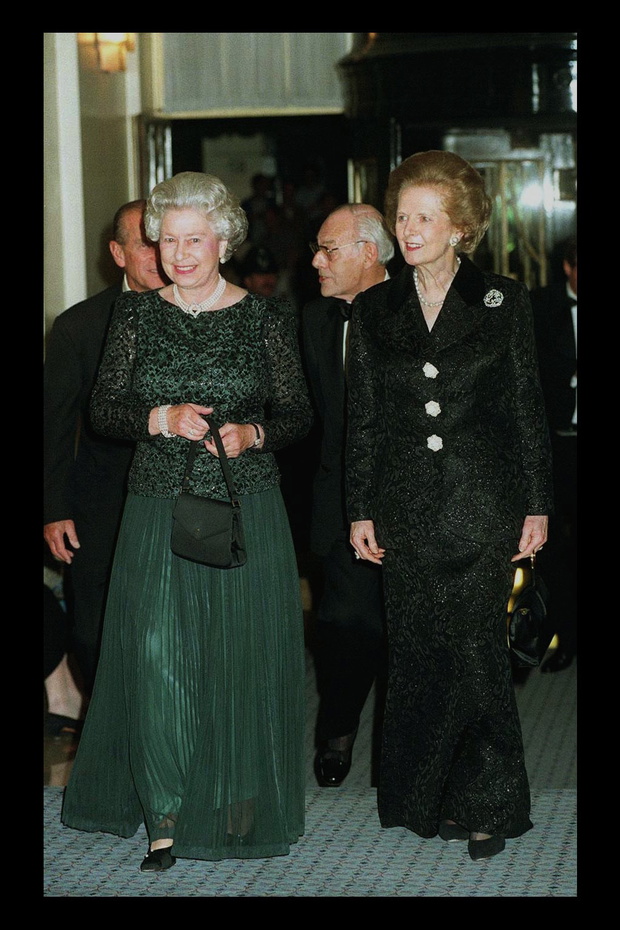 MARGARET THATCHER CELEBRATES HER 70TH BIRTHDAY