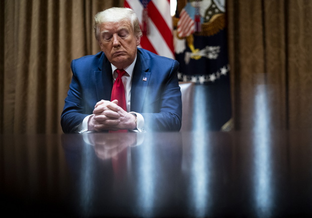 Przegrany Donald Trump