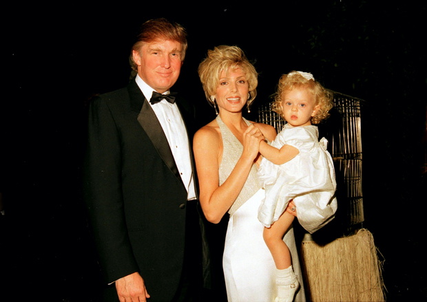 The Trumps At Mar-A-Lago