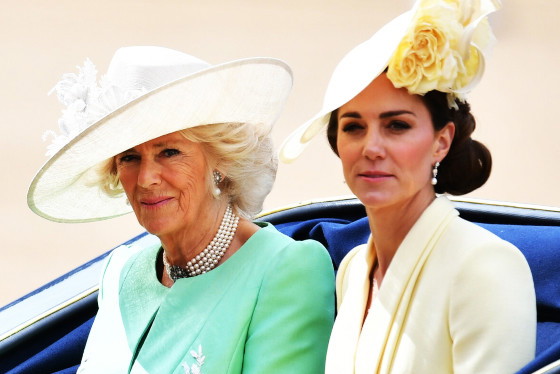 Księżna Camilla, księżna Kate