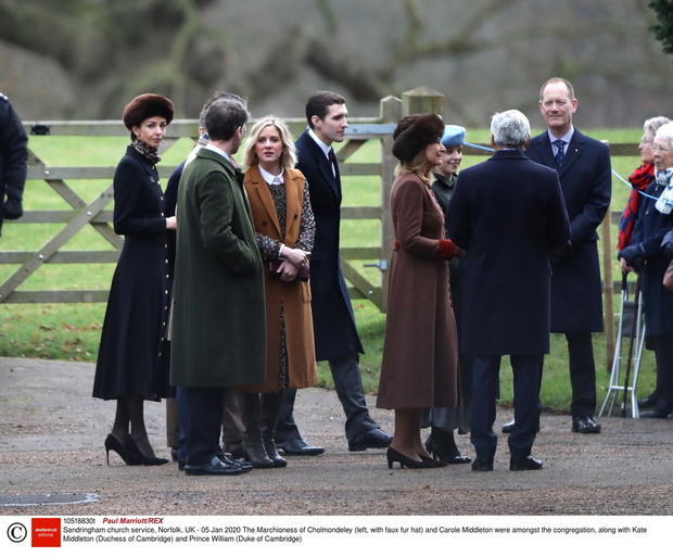 Ksi???ta Cambridge na niedzielnej mszy w Sandringham