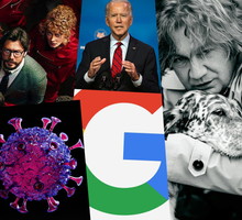 Google, google 2020, Joe Biden, Paweł Królikowski, Dom z papieru, koronawirus