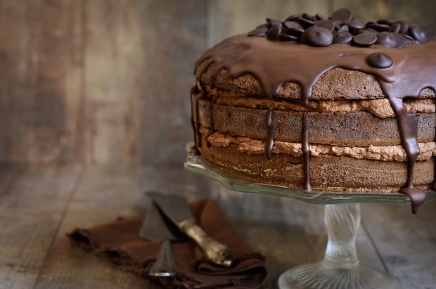 Chocolate cake.