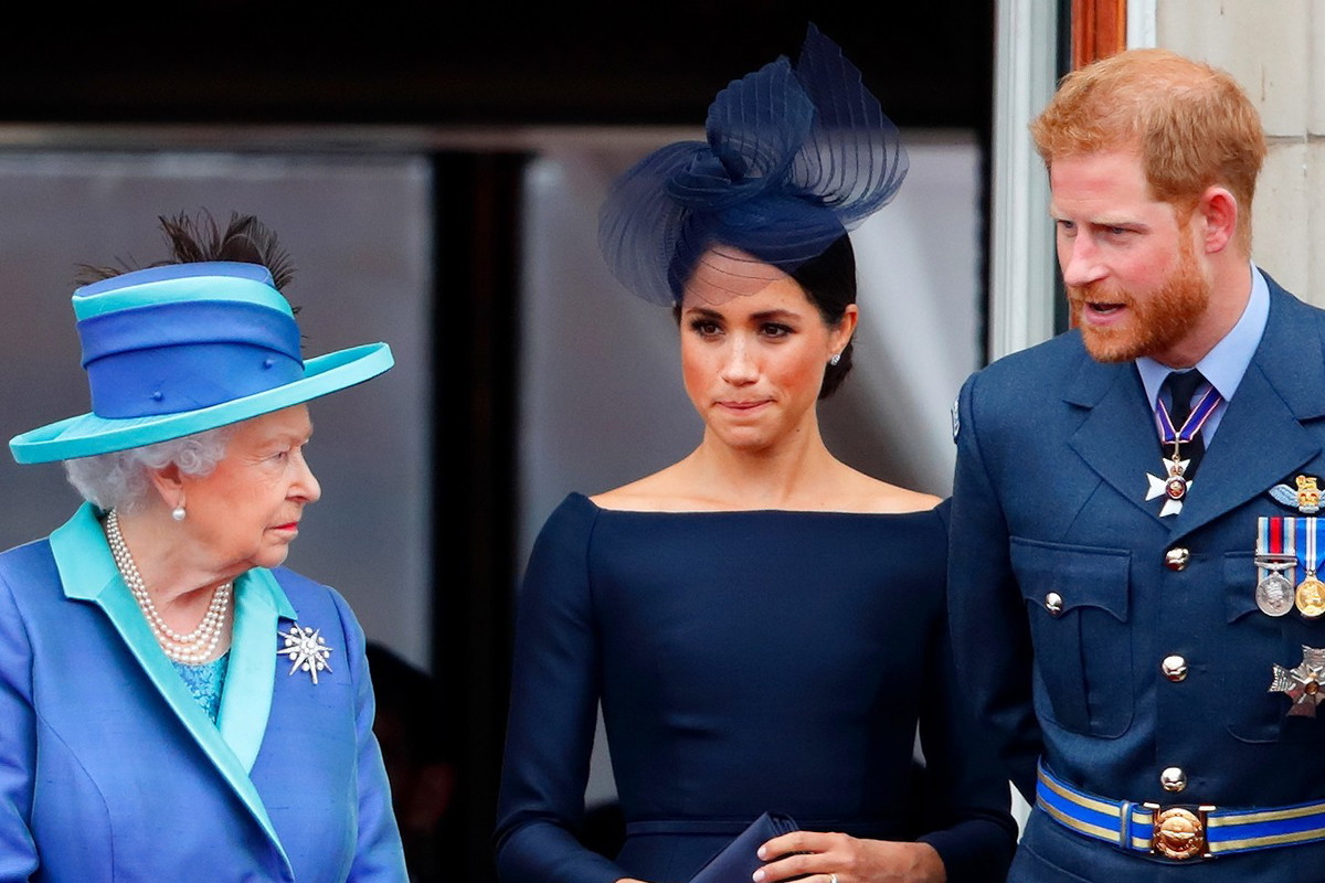 Harry, Meghan, Elżbieta