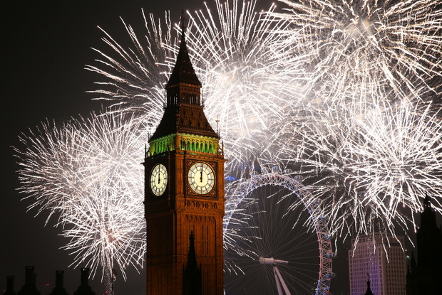 The New Year Is Celebrated In London