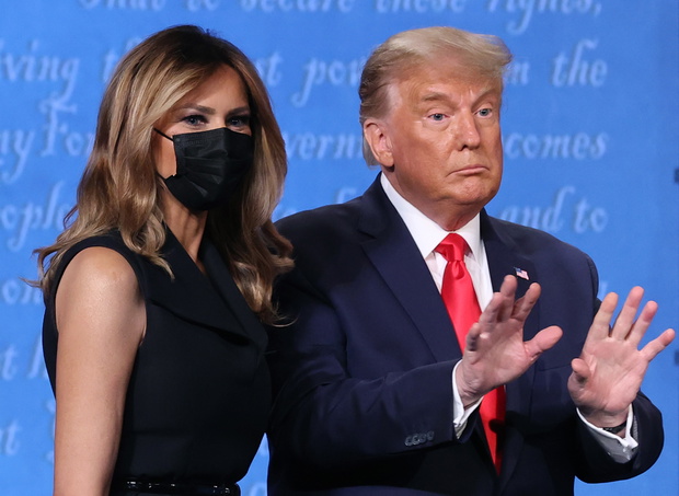 Donald Trump And Joe Biden Participate In Final Debate Before Presidential Election