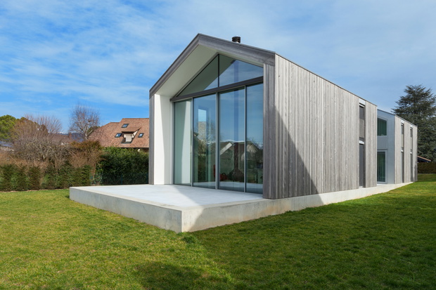 modern house, exterior