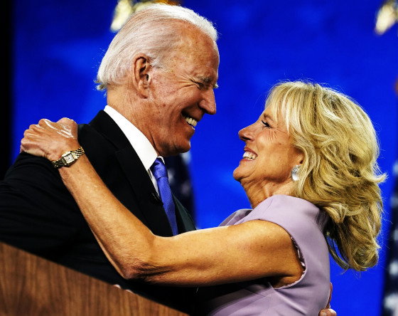 Jill Biden, Joe Biden, 2020