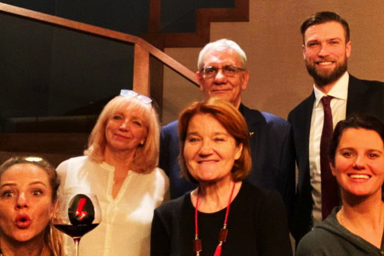 Zofia Zborowska, Andrzej Wrona, Maria Winiarska, Wiktor Zborowski, Hanna Zborowska Neves