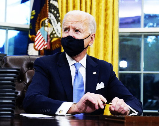 Joe Biden w Białym Domu
