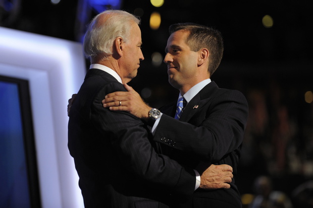 Joe Biden, left, a Democratic senator from Delaware and vice