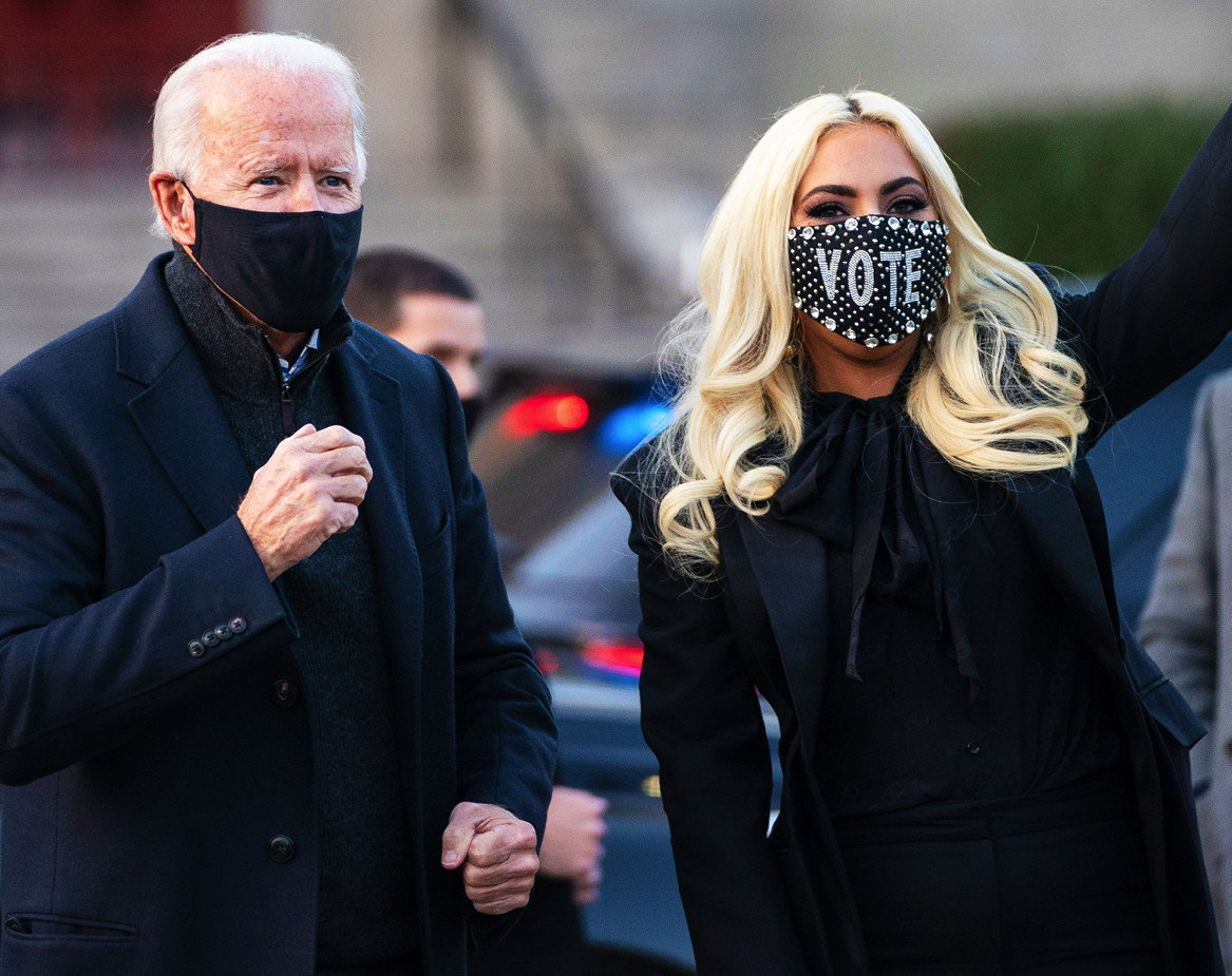 Lady Gaga na zaprzysiężeniu Bidena