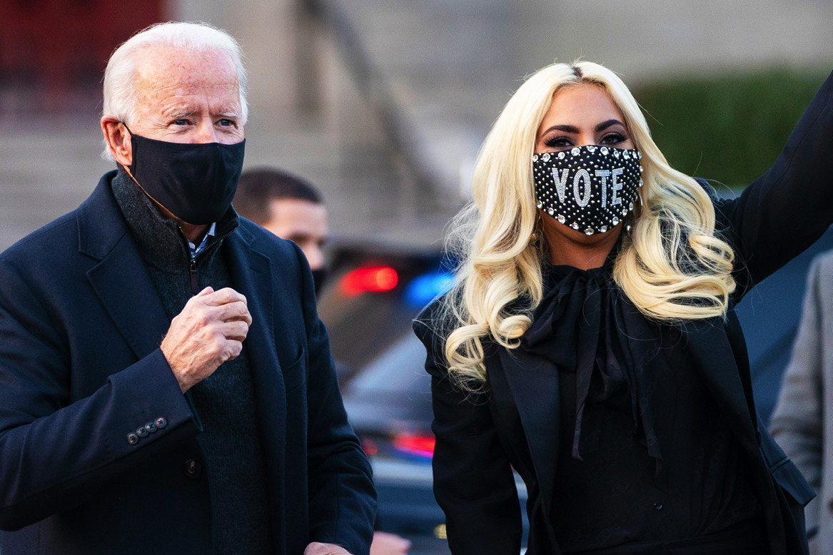 Lady Gaga na zaprzysiężeniu Bidena