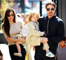 Angelina Jolie, Brad Pitt, Knox Jolie-Pitt, Vivienne Jolie-Pitt