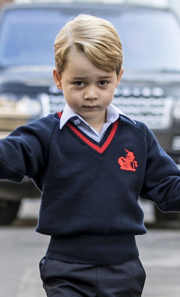 Prince George Attends Thomas's Battersea On His First Day At School