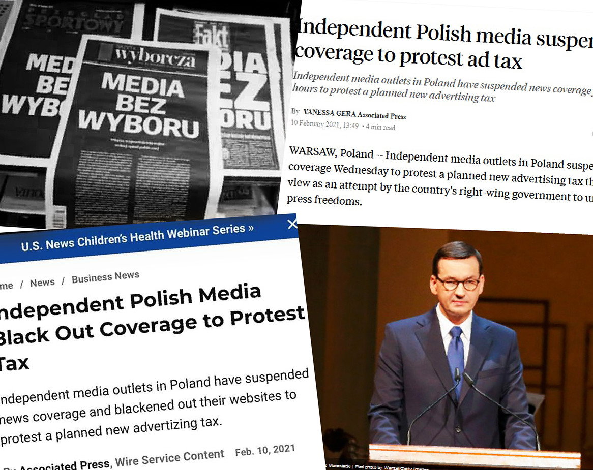 Protest mediów 2021