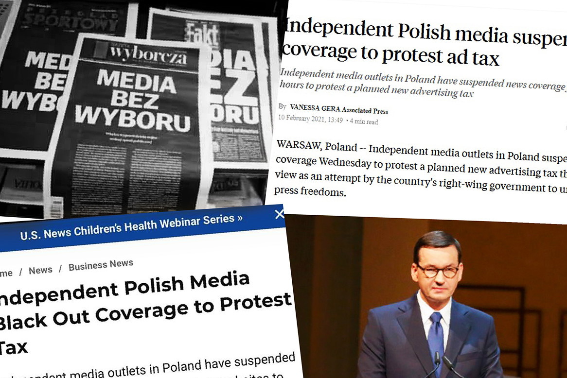 Protest mediów 2021
