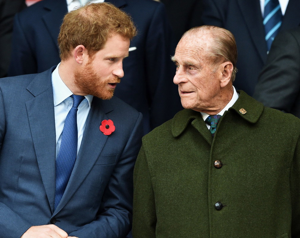 GettyImages-495181608, Książę Harry, książę Filip