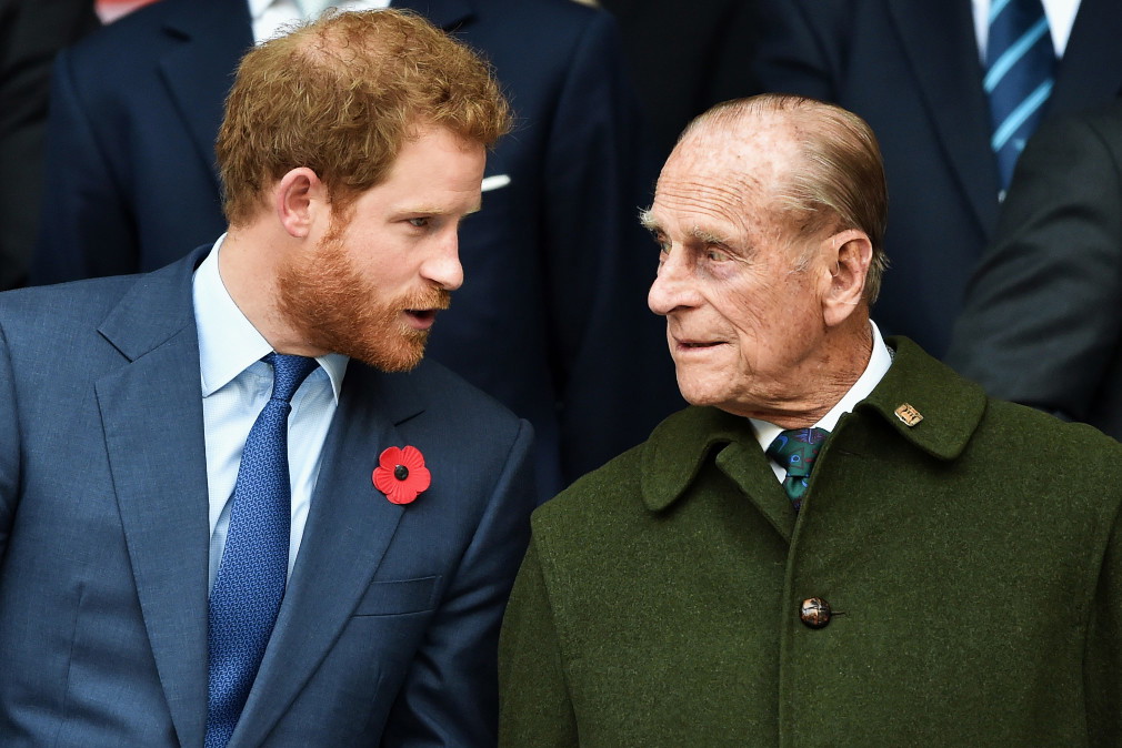 GettyImages-495181608, Książę Harry, książę Filip